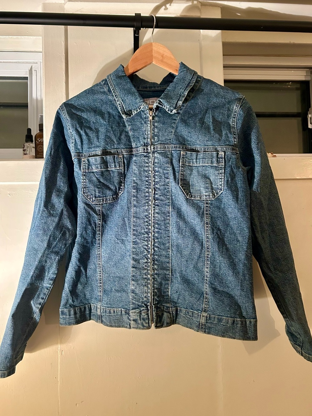 Vintage Fitted Denim Jacket